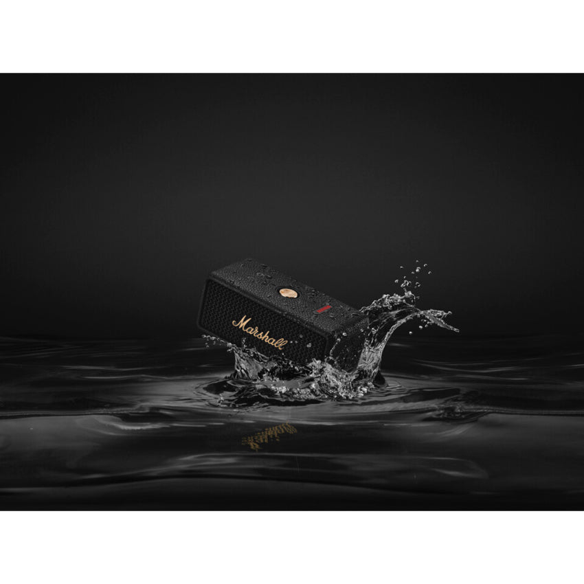 ลำโพงพกพา Marshall Emberton III สี Black and Brass