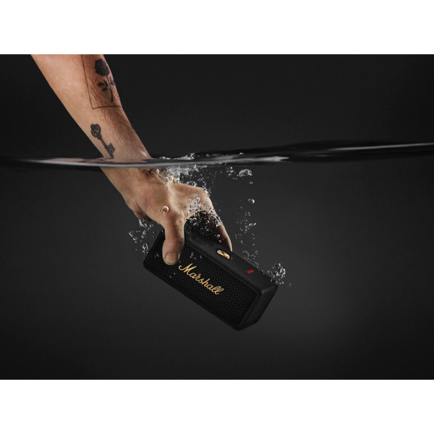 ลำโพงพกพา Marshall Emberton III สี Black and Brass