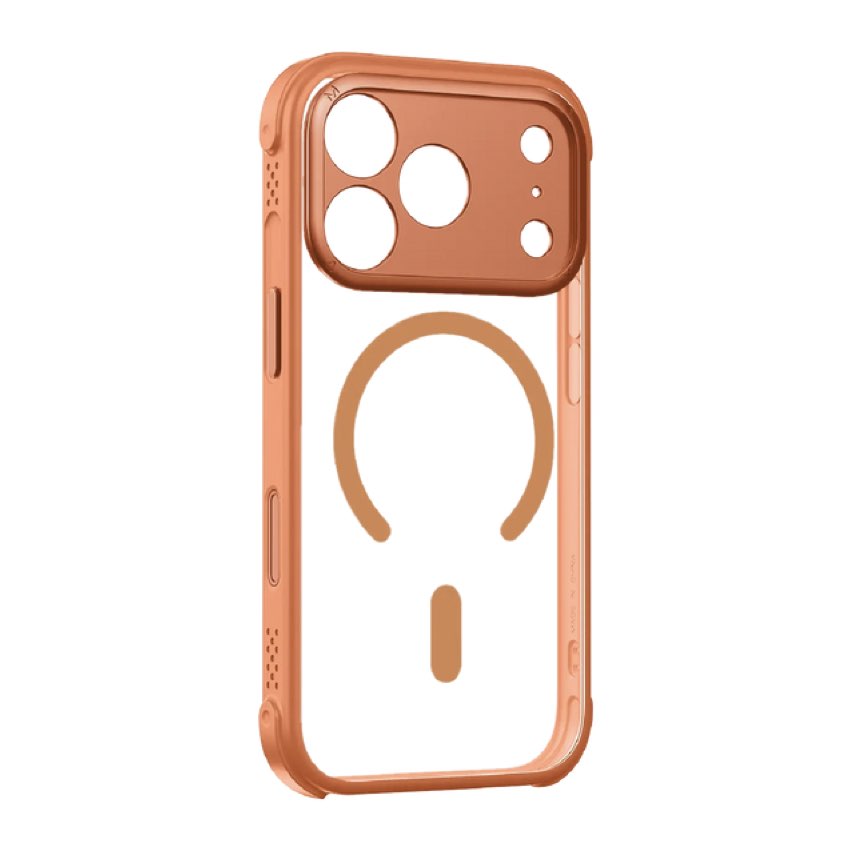 เคสกันกระแทก iPhone 17 Pro Momax CaseFORM Magnetic - Solar Orange