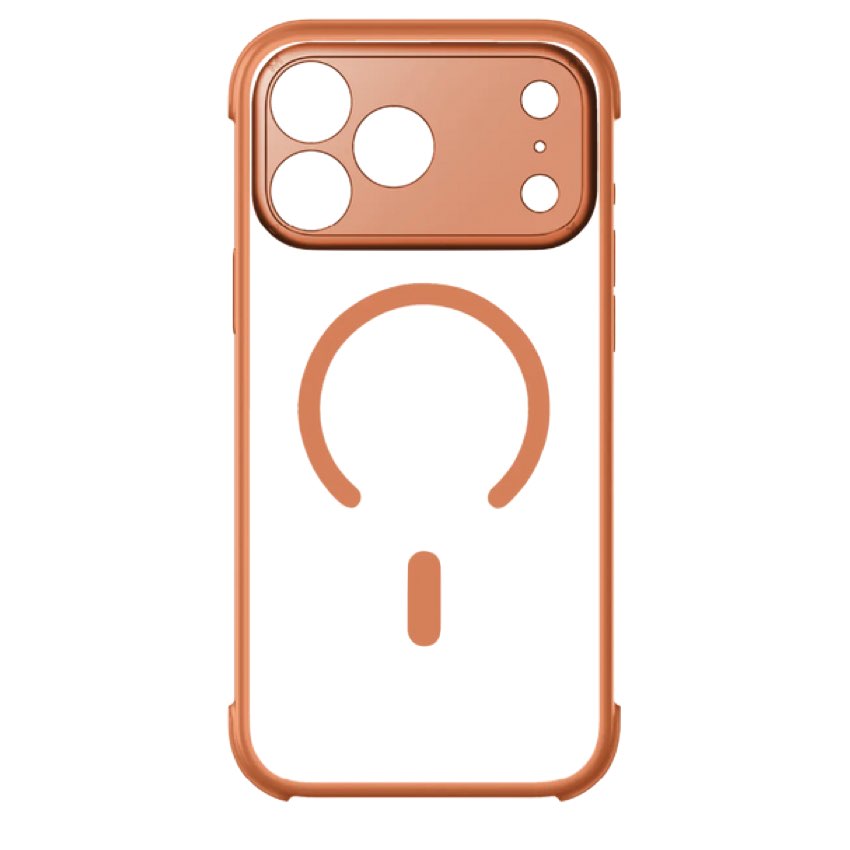 iPhone 17 Pro Max Case Momax CaseFORM Air Magnetic - Solar Orange