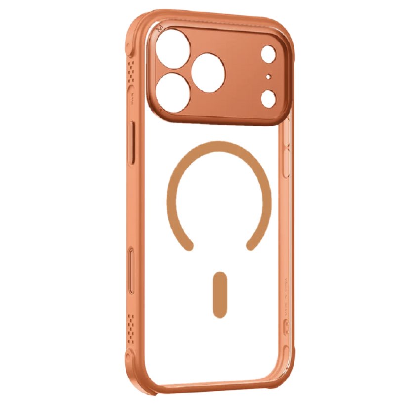 iPhone 17 Pro Max Case Momax CaseFORM Air Magnetic - Solar Orange