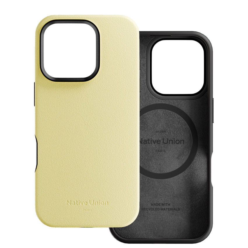 Native Union Active Case for iPhone 16 Pro- Lemon