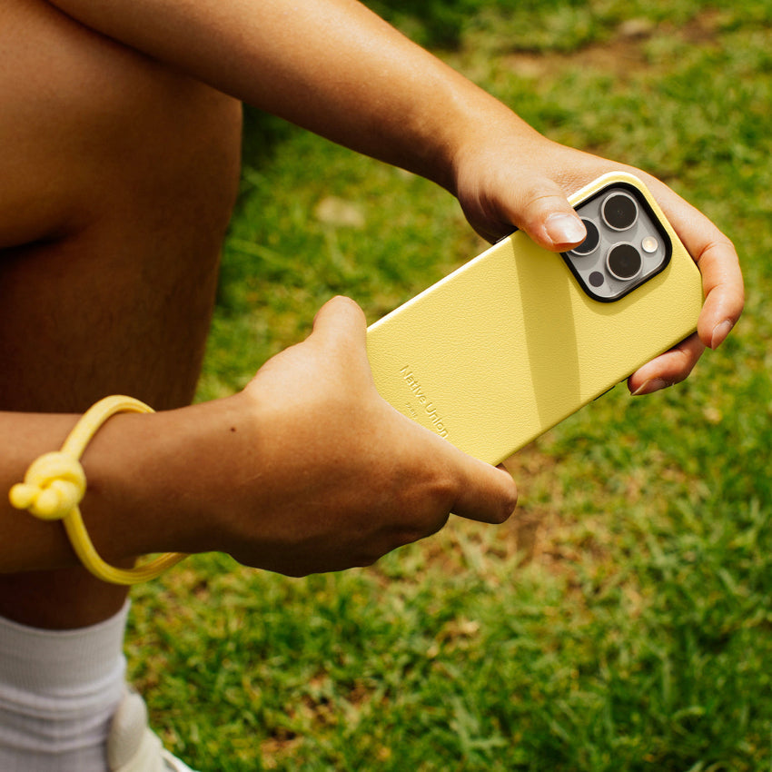 Native Union Active Case for iPhone 16 Pro- Lemon