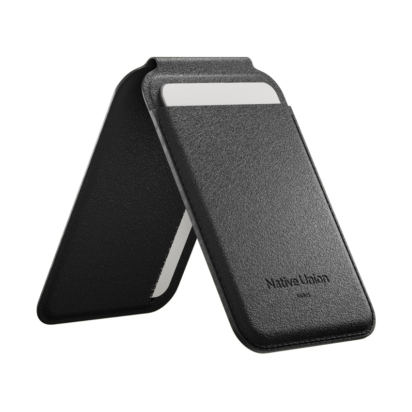 กระเป๋าใส่บัตร และ ขาตั้ง Native Union Active Wallet Stand สี Black ขาตั้งแข็งแรง ทนทาน จากแบรนด์ NATIVE UNION