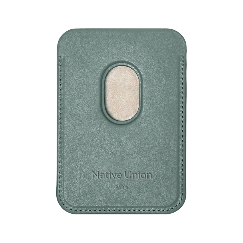 กระเป๋าใส่บัตร Native Union Classic Card Wallet สี Slate Green