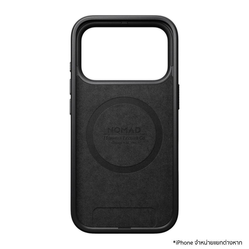เคสหนัง Nomad Modern Horween สำหรับ iPhone 17 Pro มอบความทนทาน ปุ่มกล้องกระจก และ MagSafe พร้อมพัฒนาลวดลายเฉพาะตัวคุณ