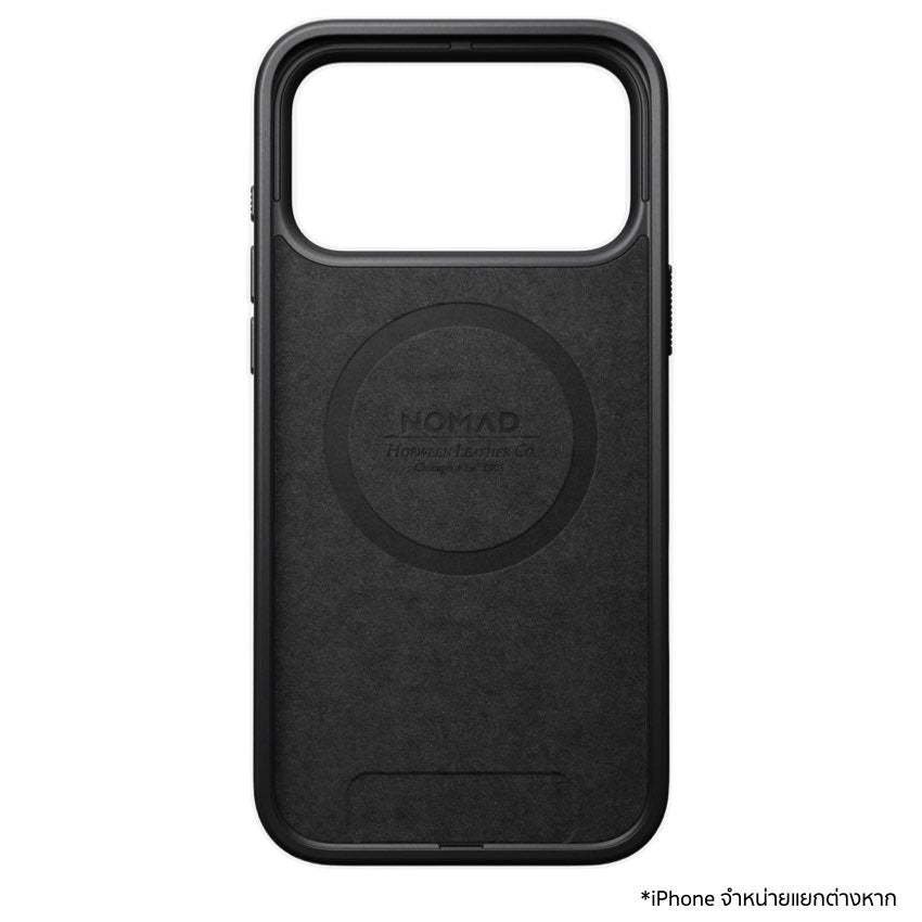 เคสหนัง Nomad Modern Horween สำหรับ iPhone 17 Pro Max มอบความทนทาน ปุ่มกล้องกระจก และ MagSafe พร้อมพัฒนาลวดลายเฉพาะตัวคุณ