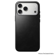NOMAD Traditional Leather Case - iPhone 17 Pro Max - Black - Horween
