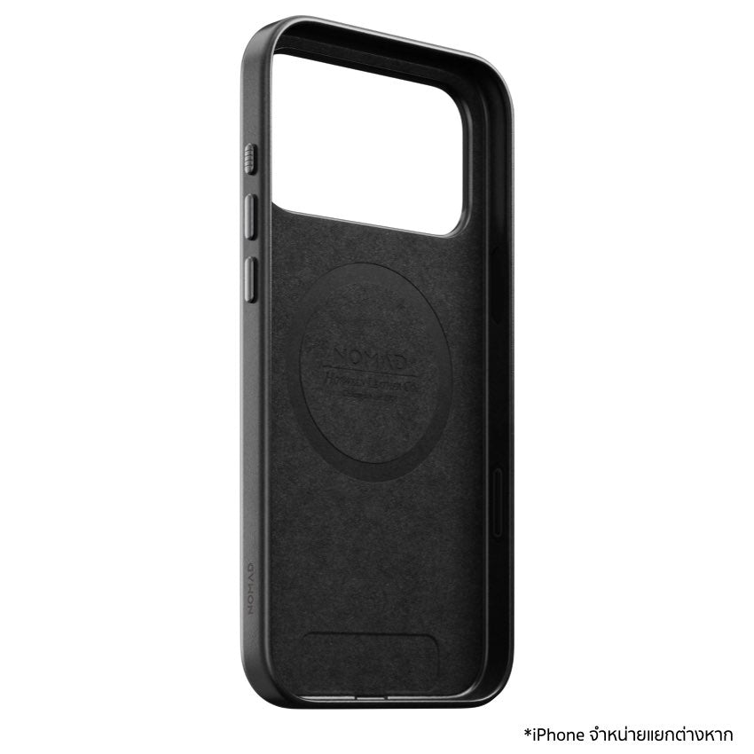 NOMAD Traditional Leather Case - iPhone 17 Pro Max - Black - Horween