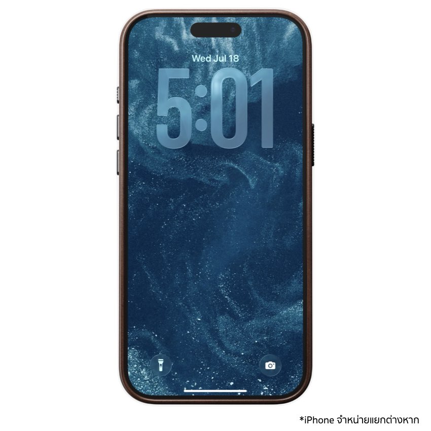 iPhone 17 Pro Max Case Nomad  Traditional Leather - Rustic Brown (Horween)