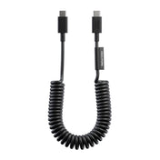 Native Union Pop Cable 1.2M 60W สายชาร์จ USB-C to USB-C ดีไซน์ขดสปริง ยืดได้สูงสุด 1.8 ม. รองรับชาร์จเร็ว 60W และโอนถ่ายข้อมูล 480Mbps