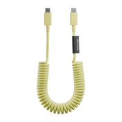 Native Union Pop Cable 1.2M 60W สายชาร์จ USB-C to USB-C ดีไซน์ขดสปริง ยืดได้สูงสุด 1.8 ม. รองรับชาร์จเร็ว 60W และโอนถ่ายข้อมูล 480Mbps