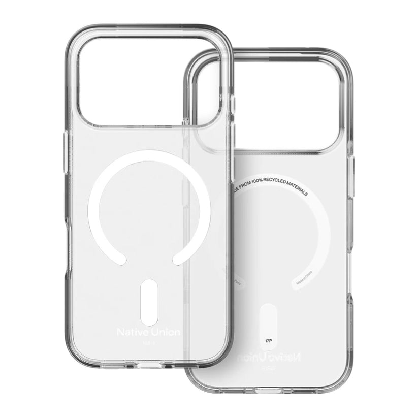 มุมมองด้านหลังเคสใส iPhone 17 Pro