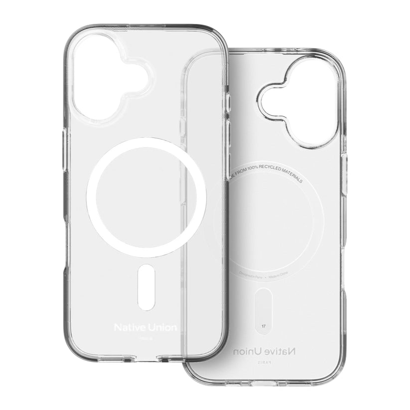 มุมมองด้านหลังเคสใส iPhone 17