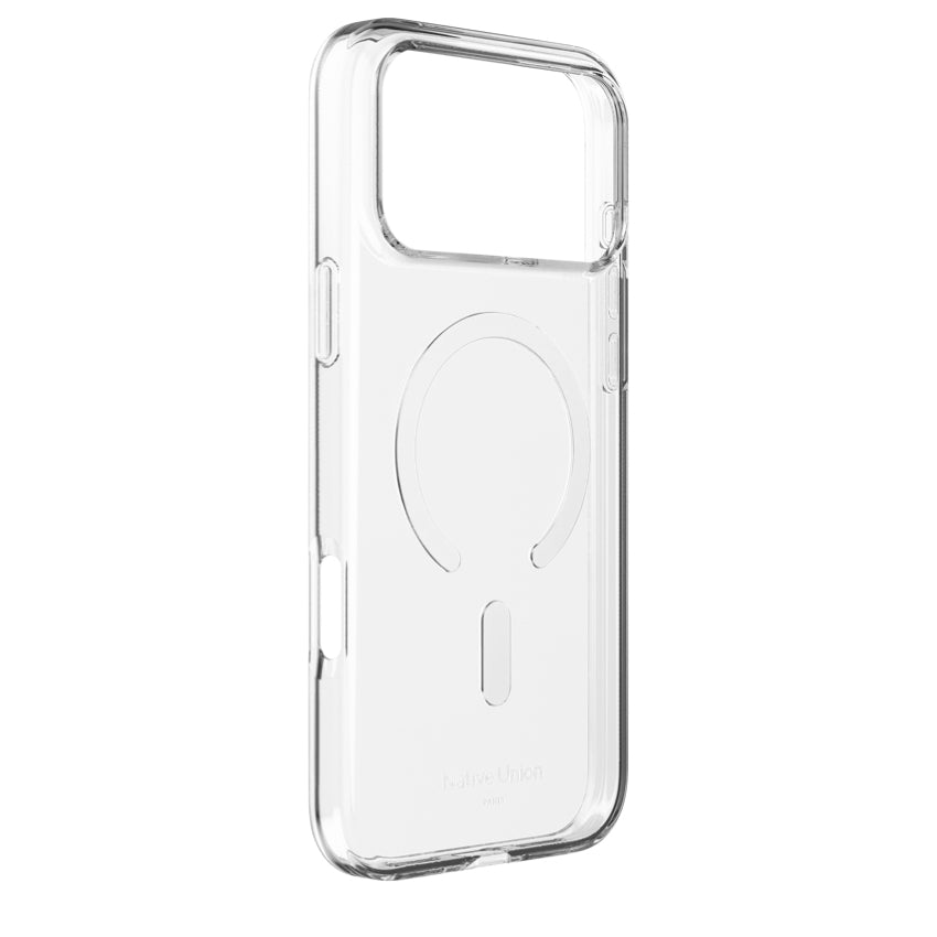 iPhone 17 Pro Max พร้อมเคสโปร่งใส Nativeuion