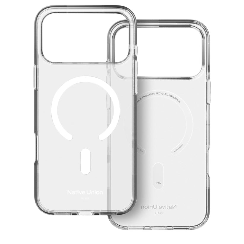 มุมมองด้านหลังเคสใส iPhone 17 Pro  Max