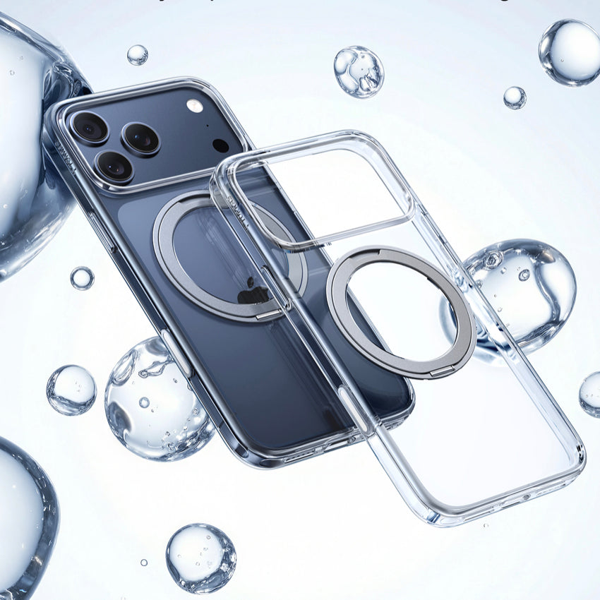 เคสใส iPhone 17 Pro Torras Ostand R Series ขาตั้งในตัว หมุนได้รอบทิศ ใช้งานสะดวก