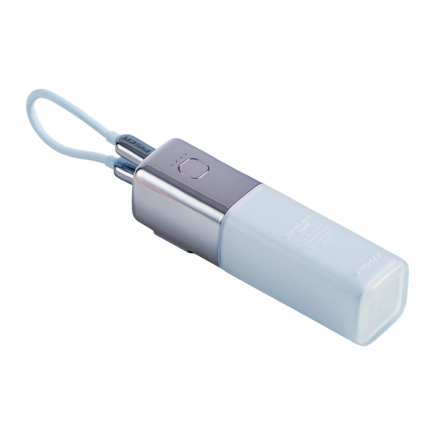 PISEN Power GlamVolt 5000 mAh 30W Fast Charging Power Bank(Blue)