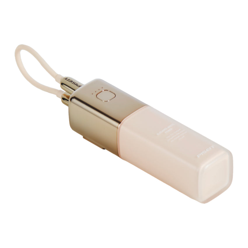 PISEN Power GlamVolt 5000 mAh 30W Fast Charging Power Bank(Pink)