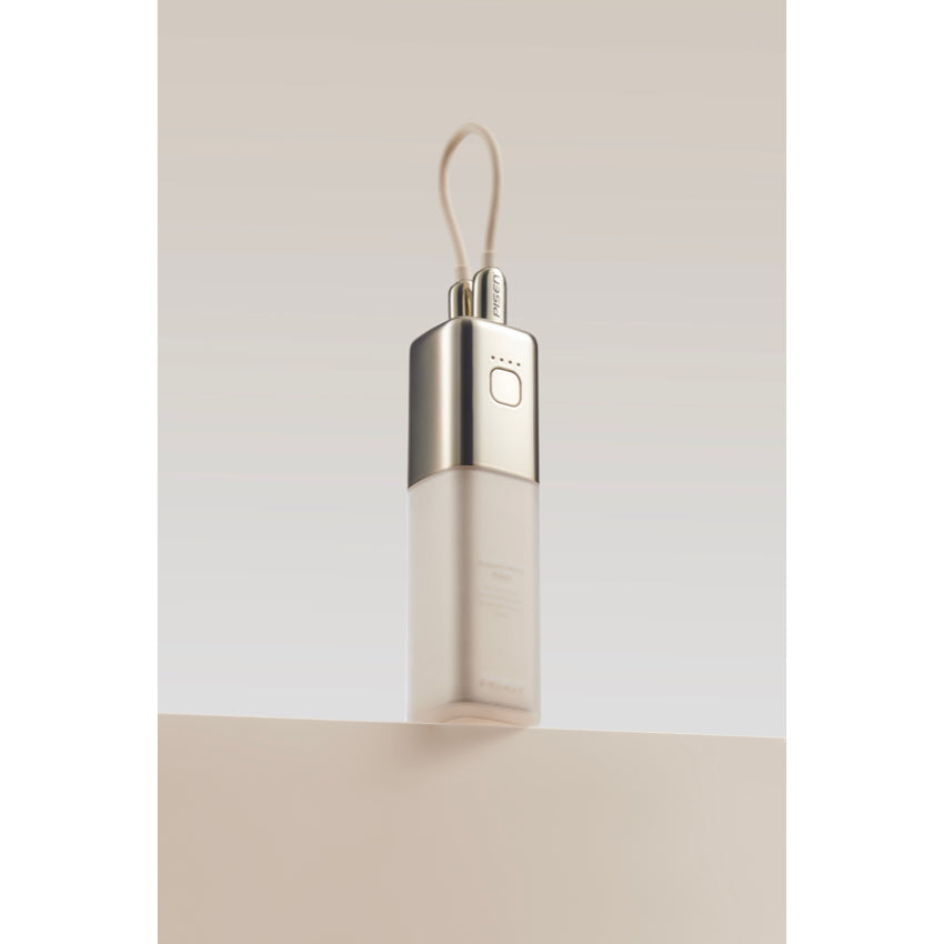 PISEN Power GlamVolt 5000 mAh 30W Fast Charging Power Bank(Pink)