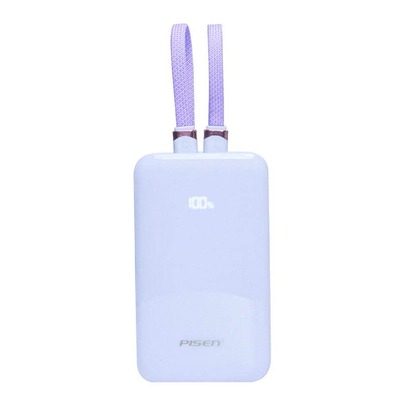 แบตเตอรี่สำรองพกพา PowerLink X2 ความจุ 10000 mAh สี Blue แบรนด์ PISEN