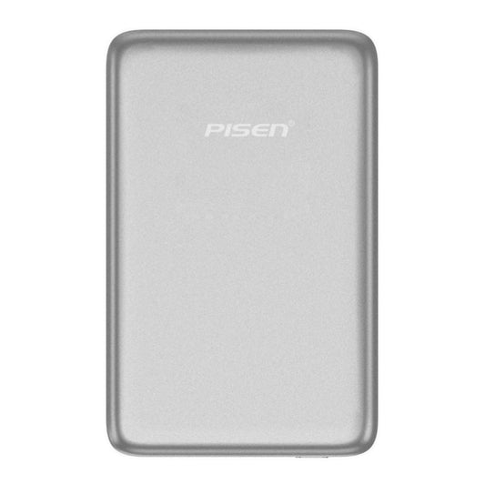 แบตเตอรี่สำรองไร้สาย Pisen SleekVolt 20W ความจุ 5000mAh ดีไซน์บางพรีเมียม รองรับ MagSafe Qi2 ชาร์จเร็ว พกพาง่าย ใช้งานสะดวกทุกวัน