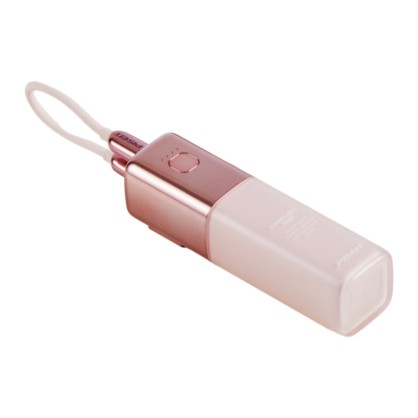 PISEN Power GlamVolt 5000 mAh 30W Fast Charging Power Bank(Orange)