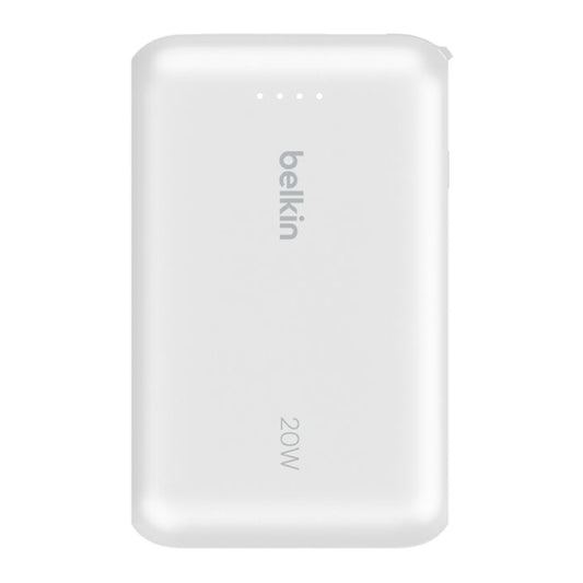 BELKIN BOOST CHARGE Power Bank 10K with built in cable-White