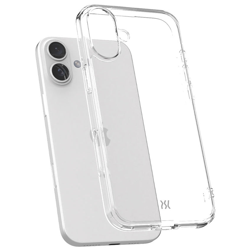 POWER SUPPORT Air Jacket Hybrid for iPhone 16 Plus - Clear