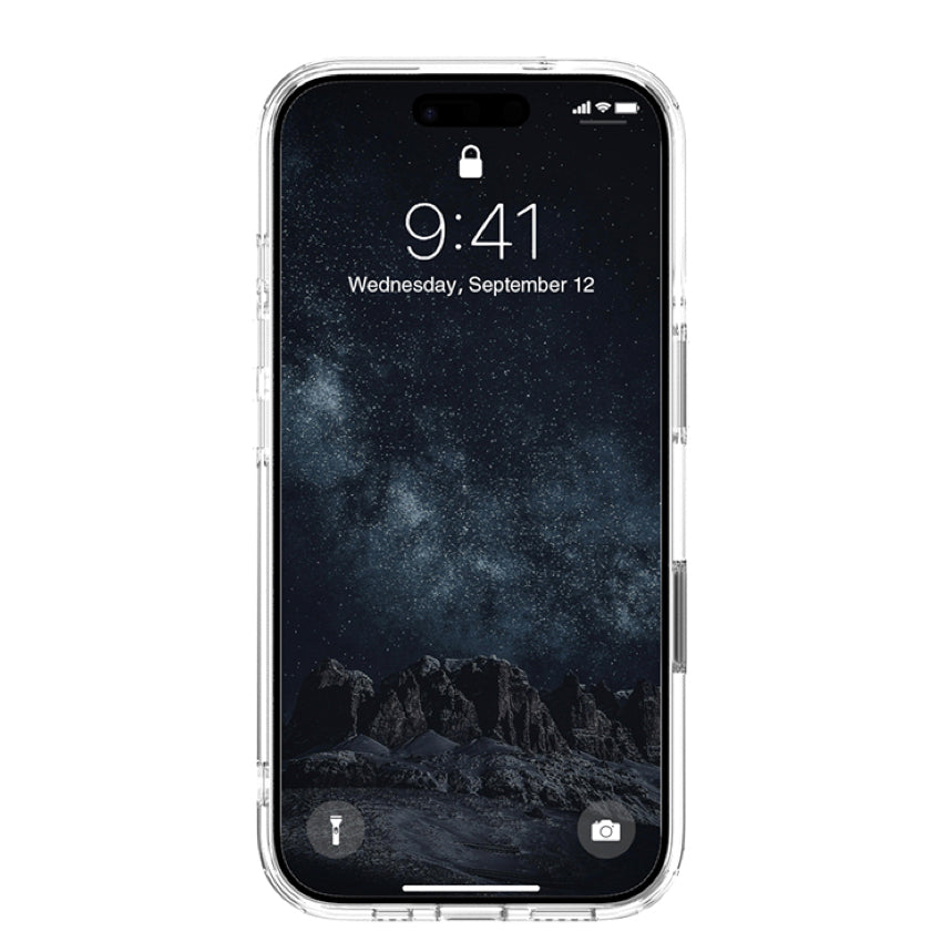 เคสกันกระแทก iPhone 16 Power Support Air Jacket MagSafe Hybrid Action สี Clear