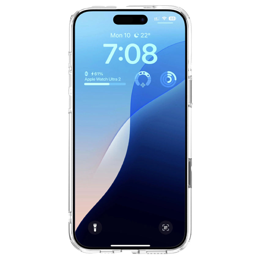 POWER SUPPORT Air Jacket Mag Hybrid Action for iPhone 16 Plus - Clear