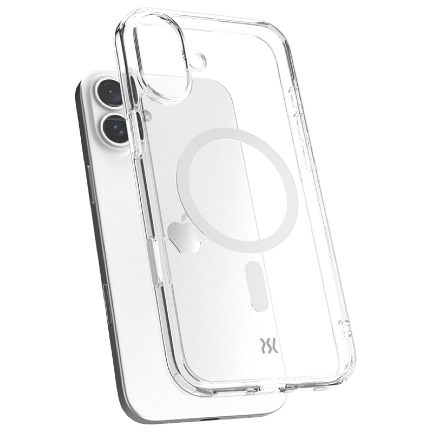 POWER SUPPORT Air Jacket Mag Hybrid Action for iPhone 16 Plus - Clear