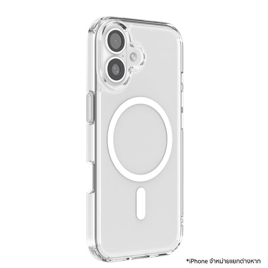 เคส iPhone 17 Power Support Air Jacket Mag Hybrid ใส กันกระแทก มาตรฐาน Military รองรับชาร์จไร้สาย ปกป้องครบ พร้อมปุ่มควบคุมกล้องลื่นไหล