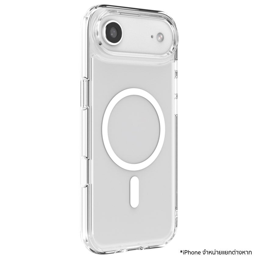 เคส iPhone Air Power Support Air Jacket Mag Hybrid ใส กันกระแทก มาตรฐาน Military รองรับชาร์จไร้สาย ปกป้องครบ พร้อมปุ่มควบคุมกล้องลื่นไหล