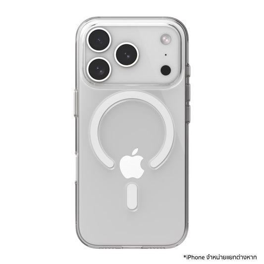 เคสใส Power Support สำหรับ iPhone 17 Pro รุ่น Air MagSafe ป้องกันรอย กล้องควบคุมง่าย ปุ่มแยก ชาร์จไร้สายได้ เบาและทนทาน