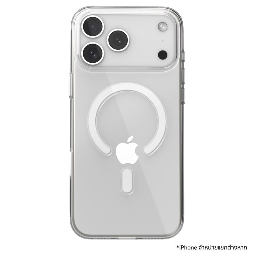 เคสใส Power Support สำหรับ iPhone 17 Pro Max รุ่น Air MagSafe ป้องกันรอย กล้องควบคุมง่าย ปุ่มแยก ชาร์จไร้สายได้ เบาและทนทาน