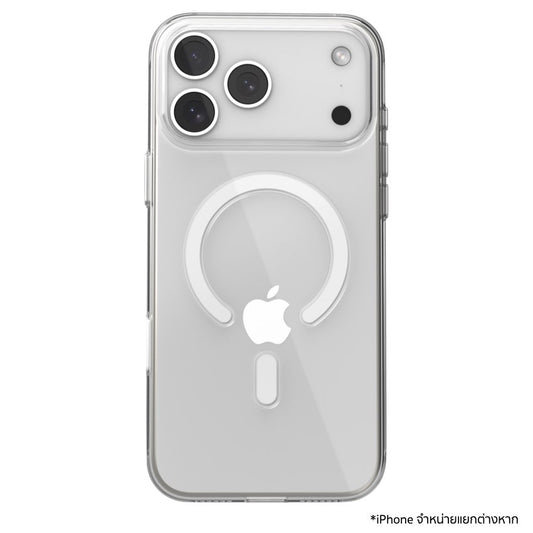 เคสใส Power Support สำหรับ iPhone 17 Pro Max รุ่น Air MagSafe ป้องกันรอย กล้องควบคุมง่าย ปุ่มแยก ชาร์จไร้สายได้ เบาและทนทาน
