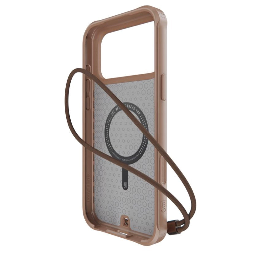 เคสกระแทก iPhone 17 Pro Max BODYGUARDZ Performance Pro MagSafe - Clay Brown