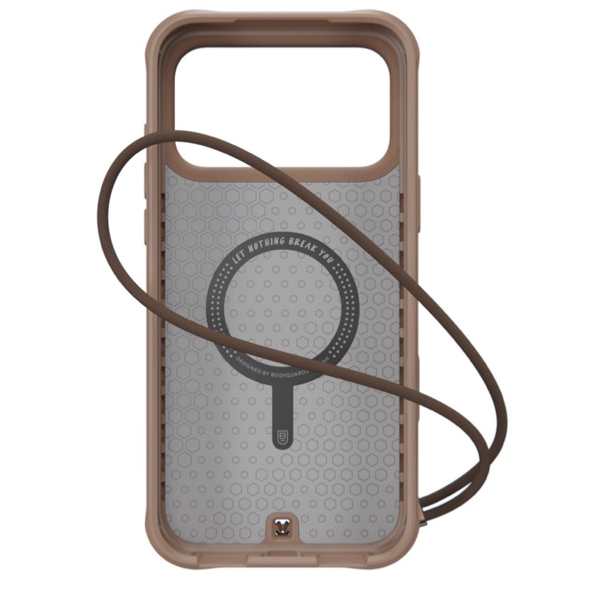 เคสกระแทก iPhone 17 Pro Max BODYGUARDZ Performance Pro MagSafe - Clay Brown