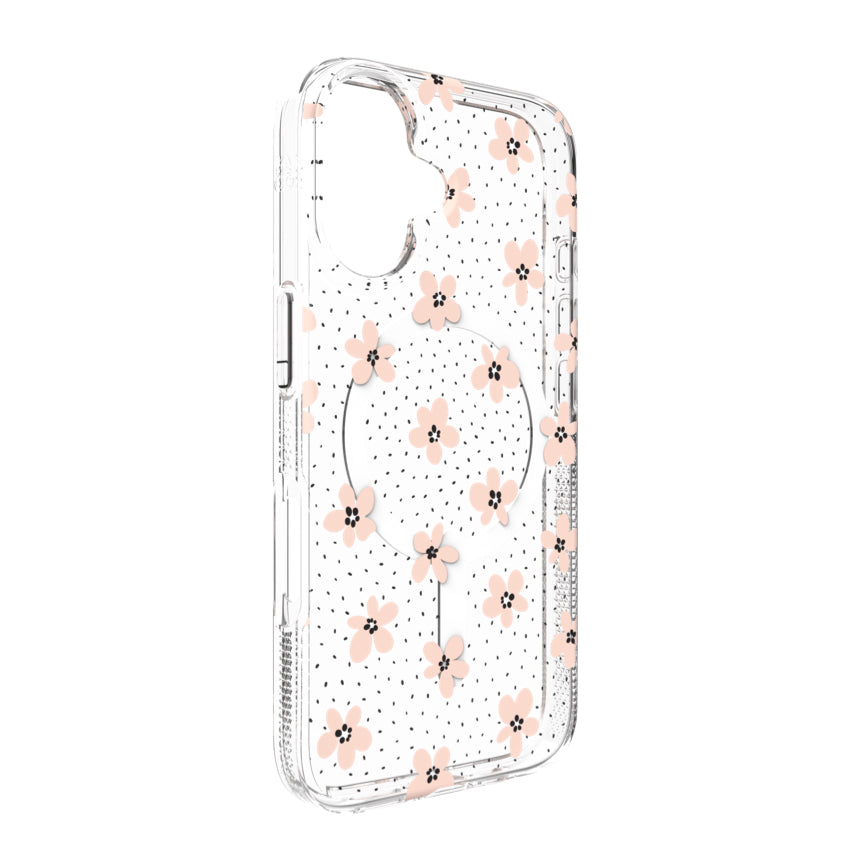 เคสกันกระแทก iPhone 16 Zagg Milan Snap สี Floral Pink Daisies