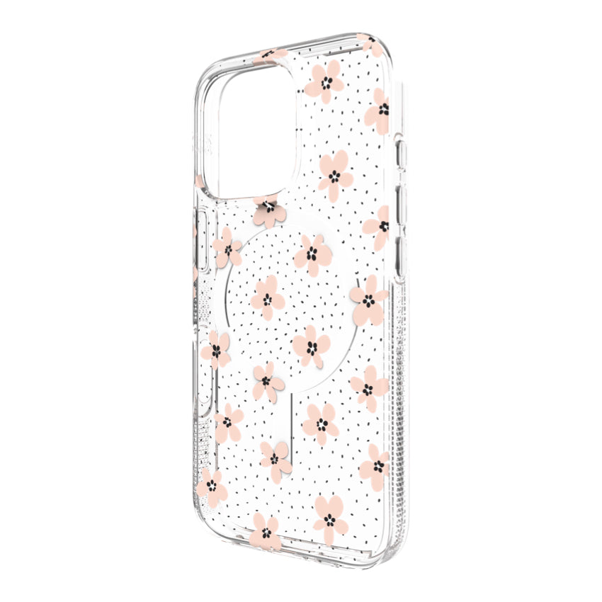 เคสกันกระแทก iPhone 16 Pro Zagg Milan Snap สี Floral Pink Daisies