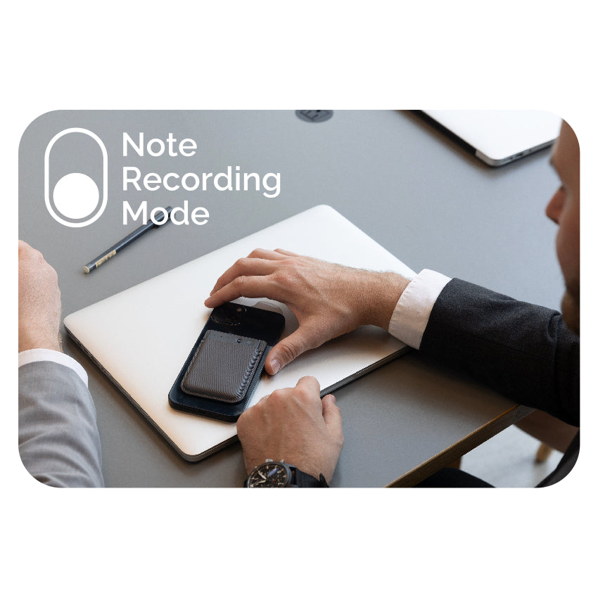 เครื่องบันทึกเสียง Plaud Note สี Silver