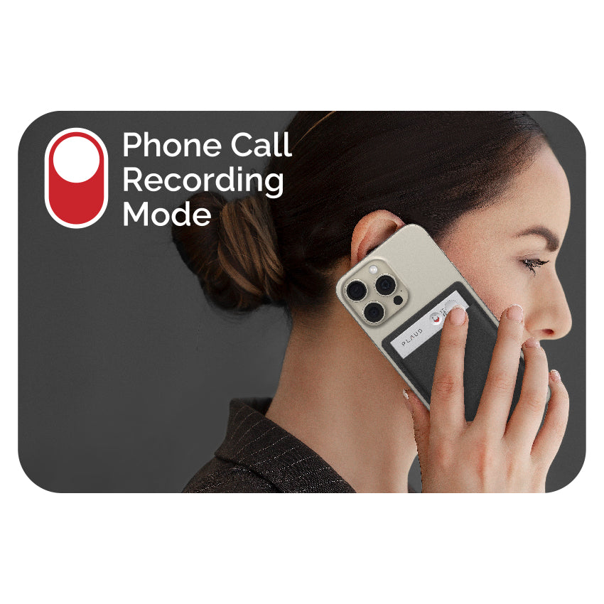 เครื่องบันทึกเสียง Plaud Note สี Silver