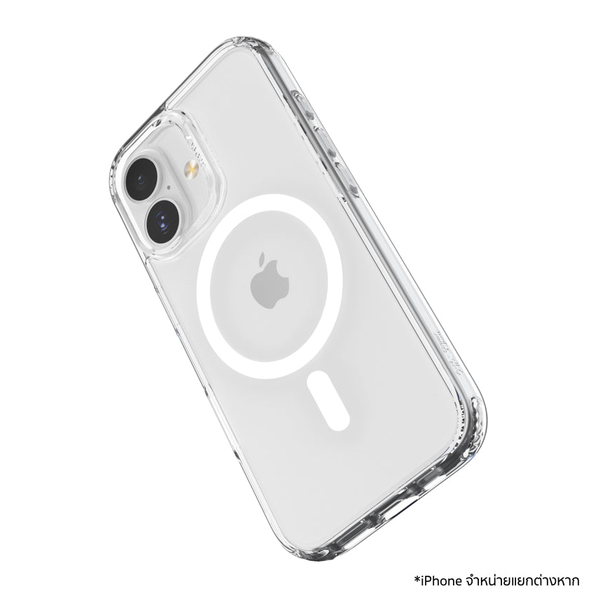 เคสไอโฟน Air Clear รองรับ MagSafe สำหรับ iPhone 17 สี Clear กันกระแทก 6 ฟุต แบรนด์ RAPTIC