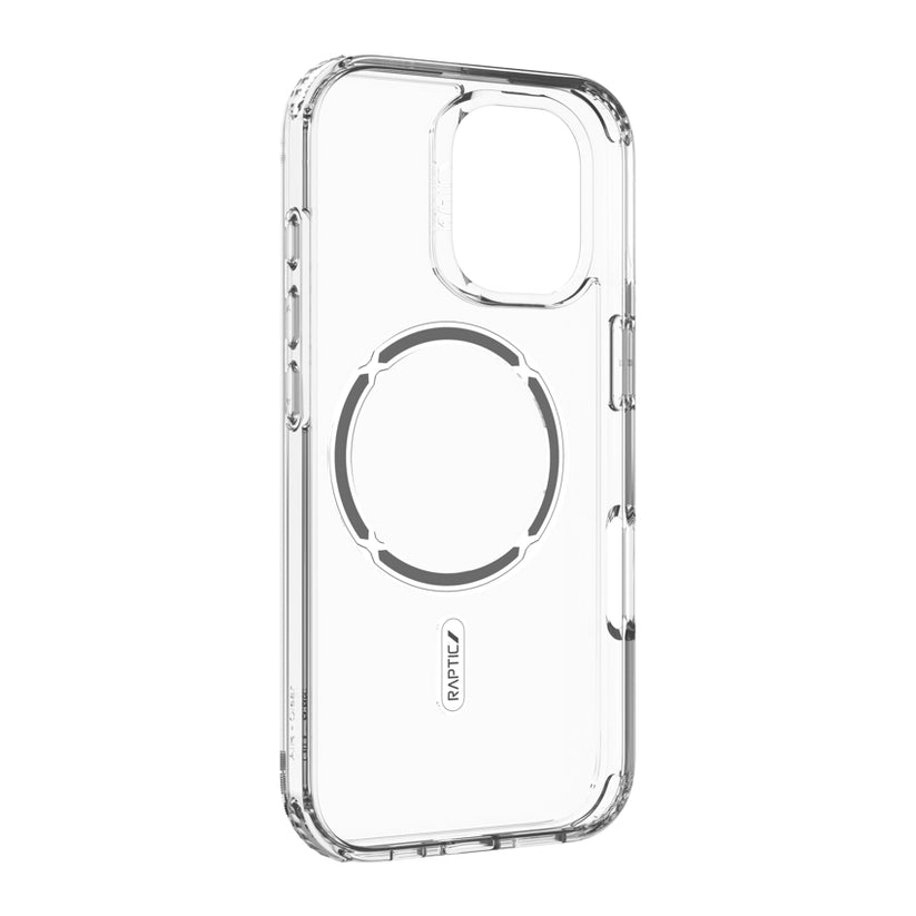 เคสไอโฟน Air Clear รองรับ MagSafe สำหรับ iPhone 17 สี Clear ดีไซน์ใส แบรนด์ RAPTIC