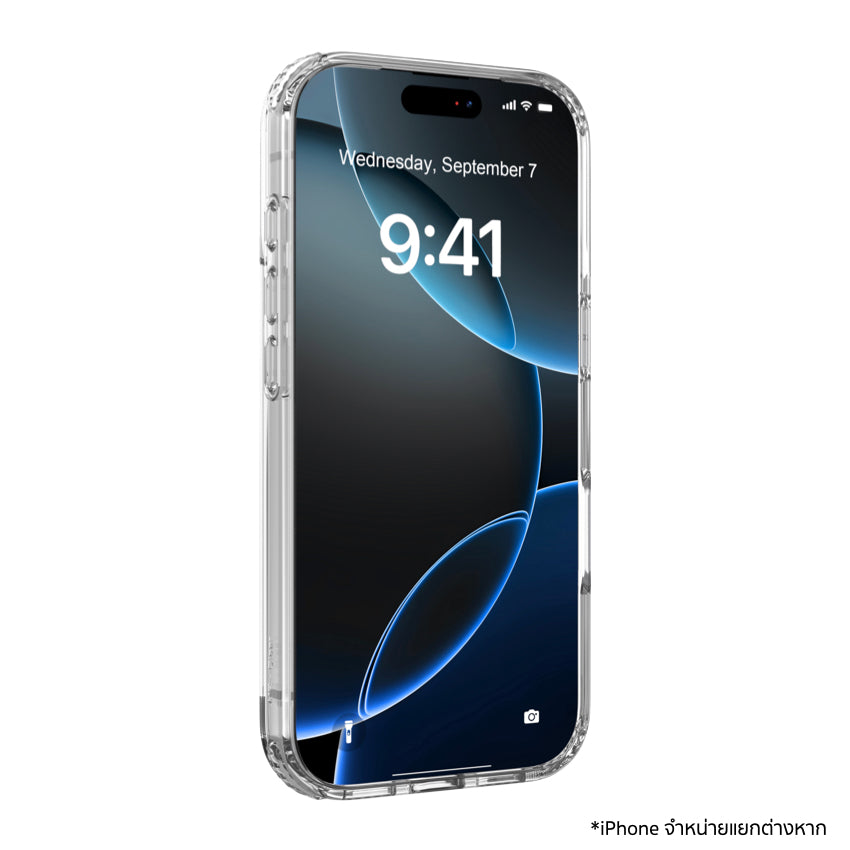 เคสไอโฟน Air Clear รองรับ MagSafe สำหรับ iPhone 17 Pro สี Clear ปกป้องหน้าจอ แบรนด์ RAPTIC