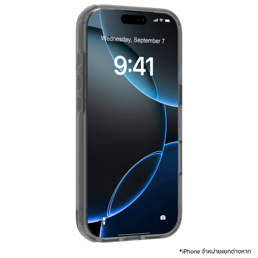 เคสไอโฟน Air Clear รองรับ MagSafe สำหรับ iPhone 17 Pro Max สี Black ปกป้องหน้าจอ แบรนด์ RAPTIC