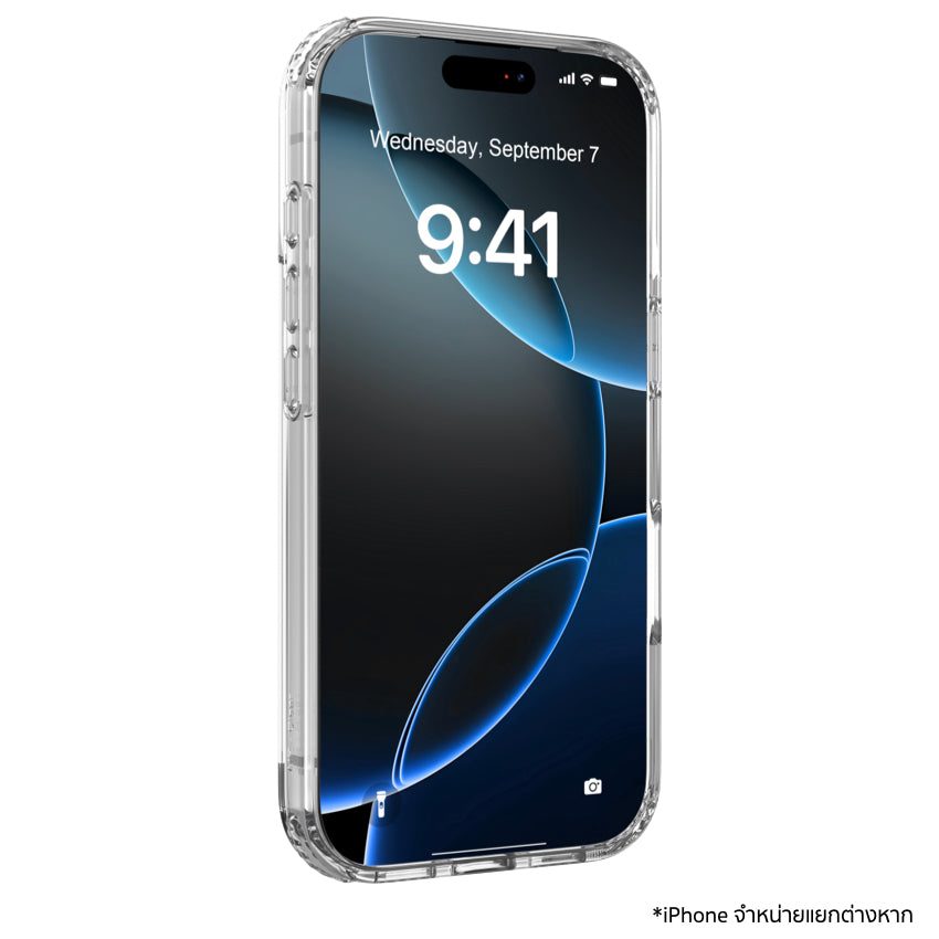 เคสไอโฟน Air Clear รองรับ MagSafe สำหรับ iPhone 17 Pro Max สี Clear ปกป้องหน้าจอ แบรนด์ RAPTIC