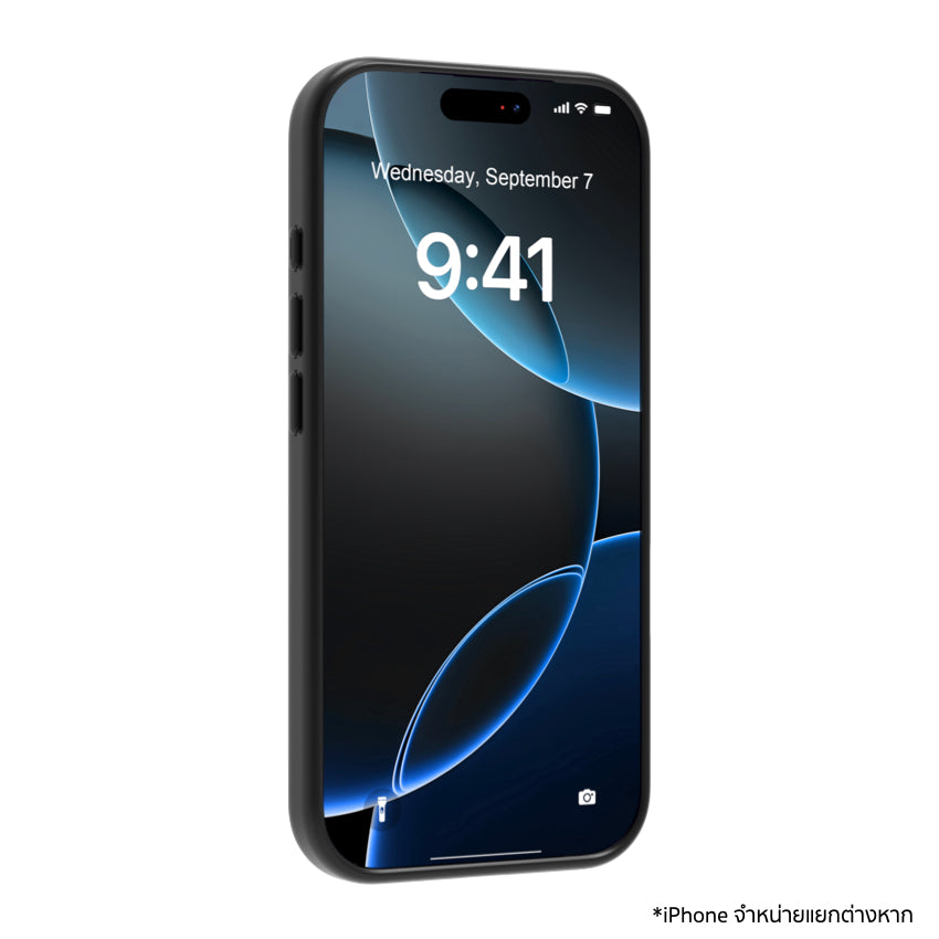 เคสไอโฟน Aramid Fiber Dual รองรับ MagSafe สำหรับ iPhone 17 Pro สี Black ปกป้องหน้าจอ แบรนด์ RAPTIC