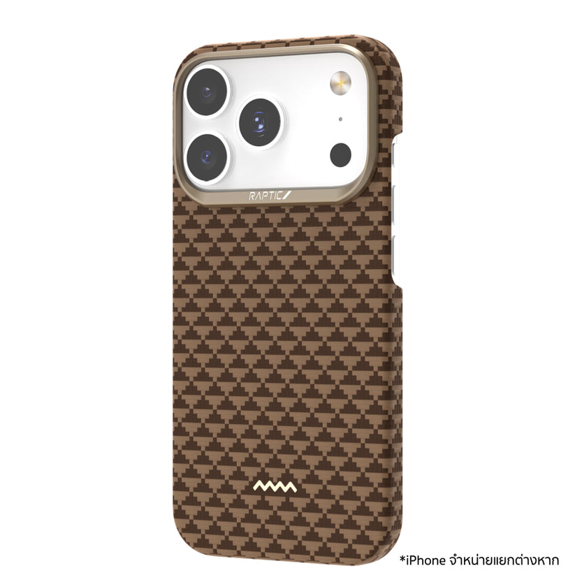 เคสไอโฟน Aramid รองรับ MagSafe สำหรับ iPhone 17 Pro - Humble ดีไซน์เส้นใยอะรามิด จากแบรนด์ RAPTIC